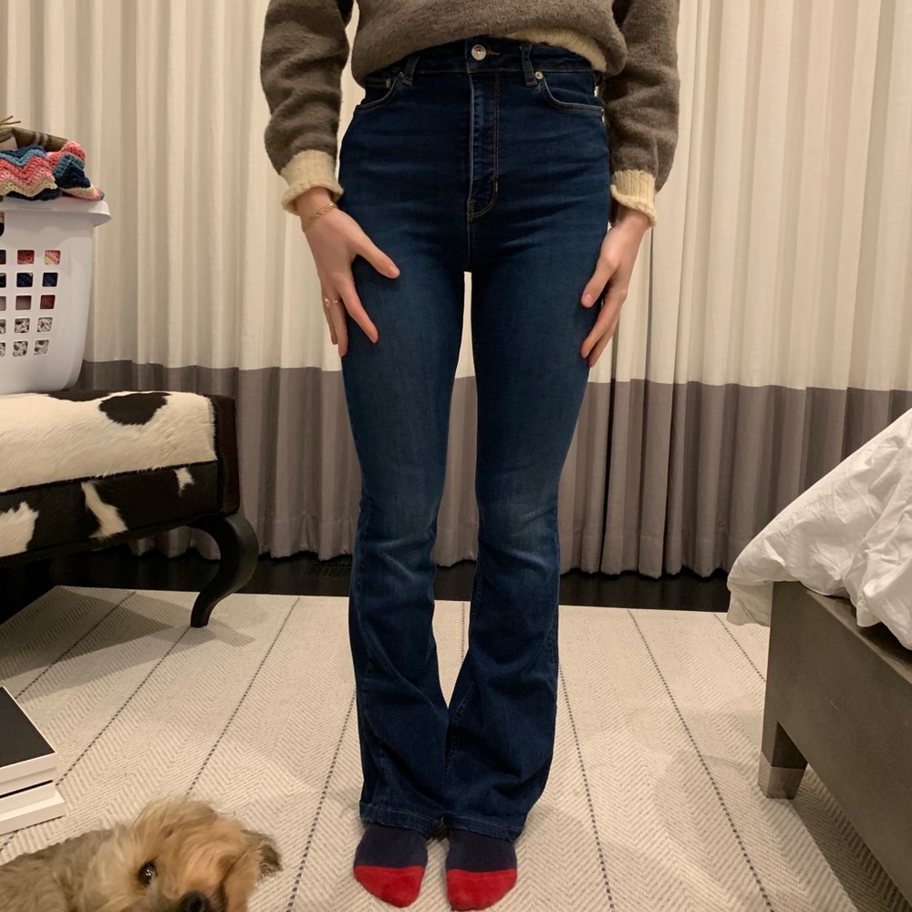 Zara High-rise Flare jeans